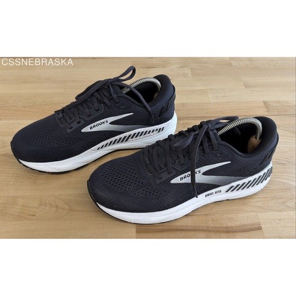 Brooks Black Ariel GTS 24 women's running shoes. - Size 10 - Picture 3 of 8